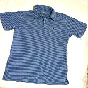 Vineyard Vines Blue Striped Polo